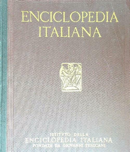 Enciclopedia Italiana Treccani 35vv + 13vv di appendice+ 1 indice