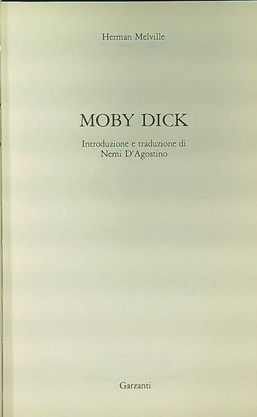 Moby Dick