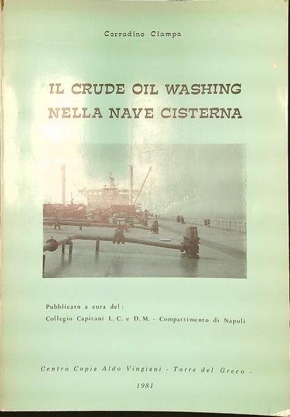 Il crude oil washing nella nave cisterna
