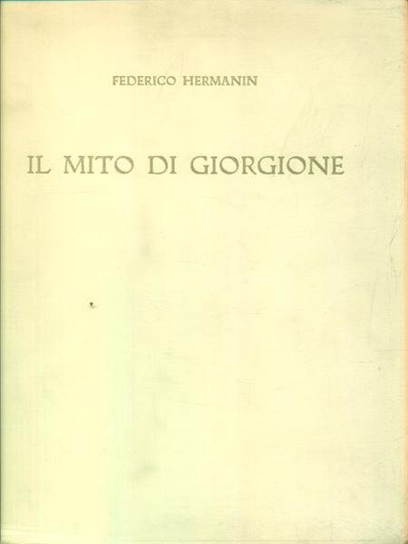 Il mito di Giorgione