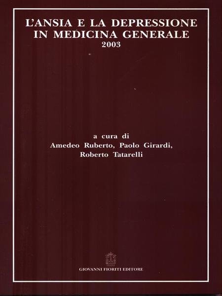 L'ansia e la depressione in medicina generale 2003