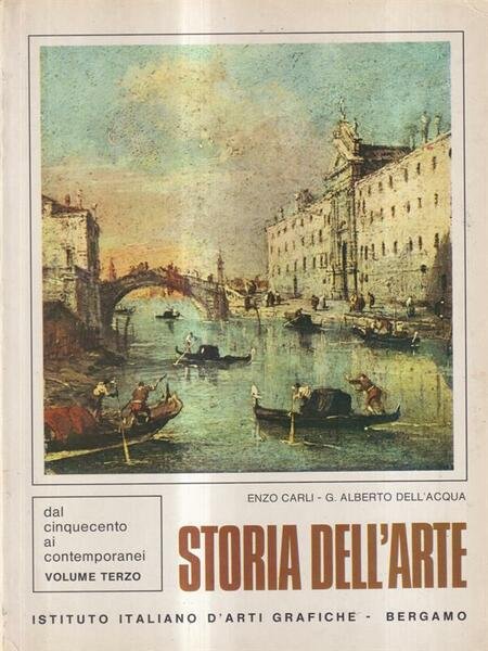 Storia dell'arte vol. III