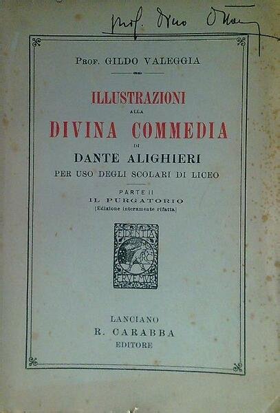 Illustrazioni alla Divina Commedia di Dante Alighieri - Parte II Il Purgatorio