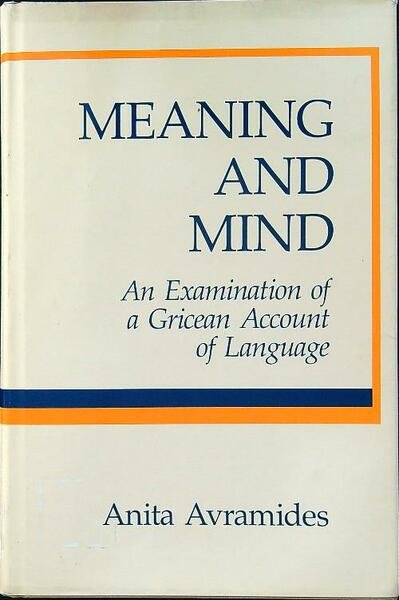 Meaning and mind