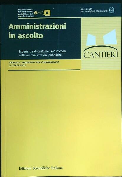 Amministrazioni in ascolto
