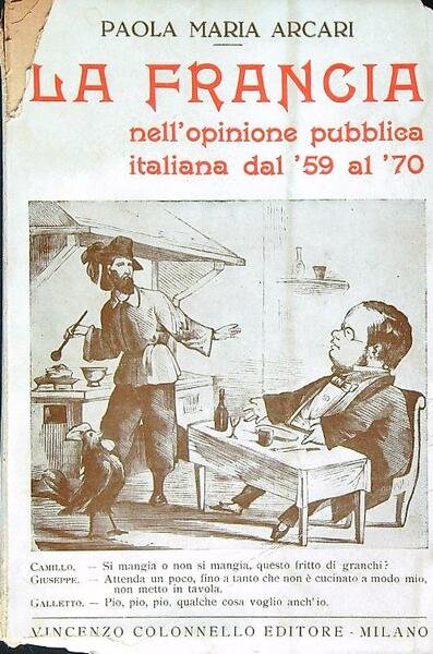 La Francia nell'opinione pubblica italiana dal '59 al '70 | Immagine principale