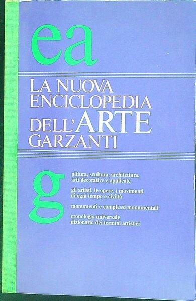 La nuova enciclopedia dell'arte Garzanti
