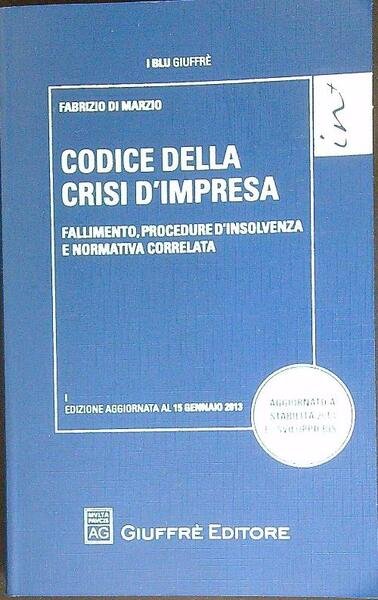 Codice della crisi d'impresa