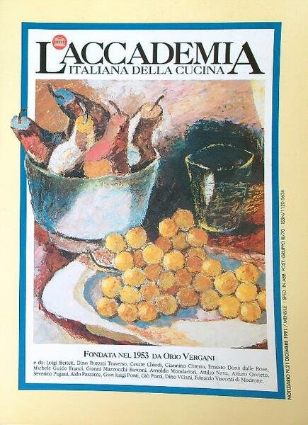 L'accademia italiana della cucina 21/dicembre 1991