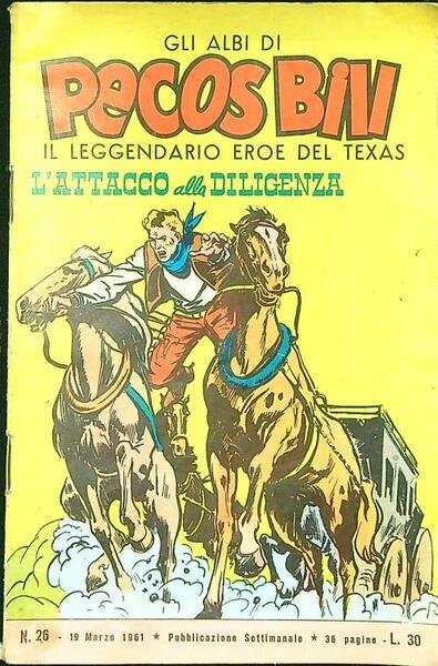 Gli Albi di Pecos Bill n. 26/marzo 1961