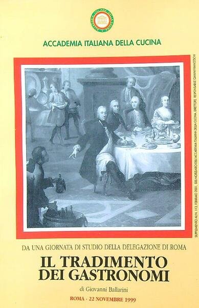 Il tradimento dei gastronomi