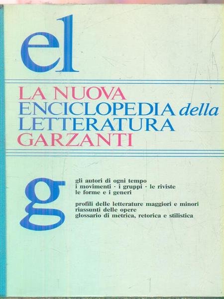 La nuova enciclopedia della letteratura