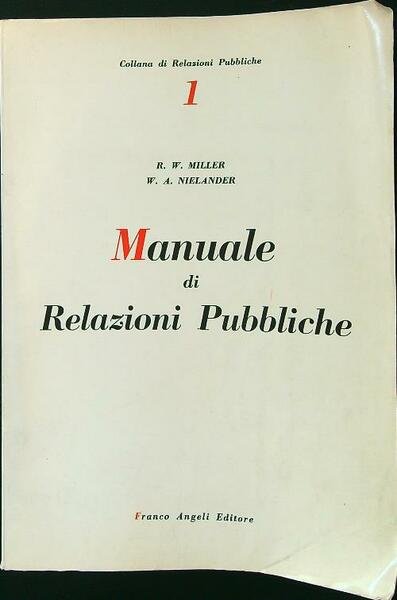 Manuale di Relazioni Pubbliche