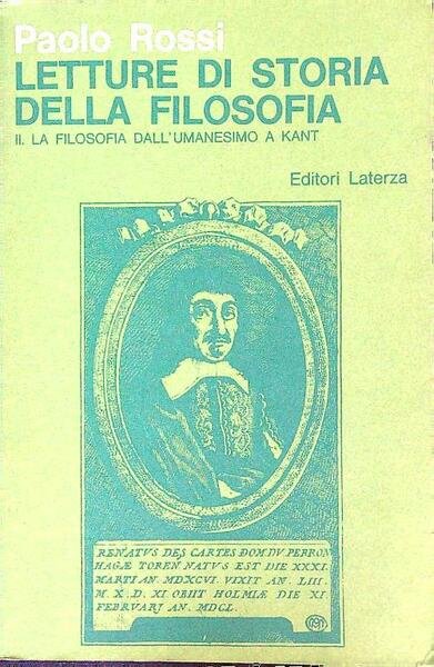 Letture di storia della filosofia