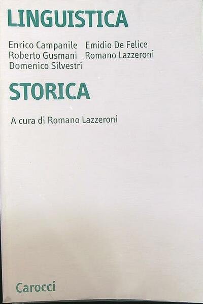 Linguistica storica
