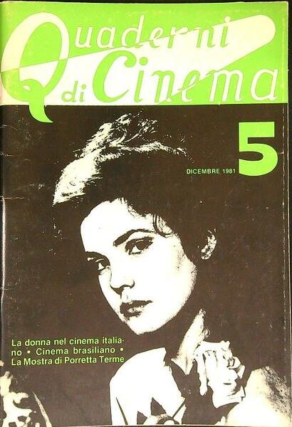 Quaderni di cinema n. 5/dicembre 1981 | Immagine principale
