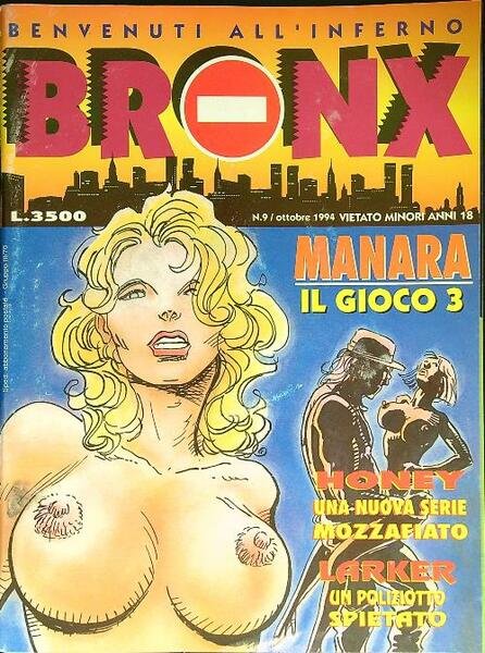 Bronx n. 9/ottobre 1994 | Immagine principale