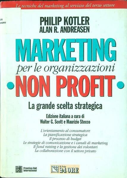 Marketing per le organizzazioni non profit