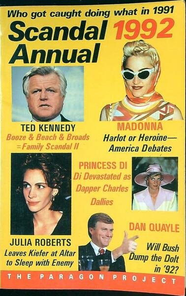 Scandal Annual 1992: Who Got Caught Doing What in 1991