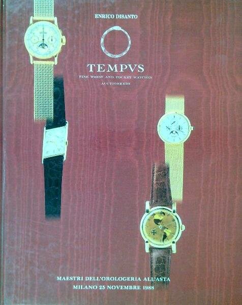 II Red Book Tempus. Maestri dell'orologeria all'asta 1988