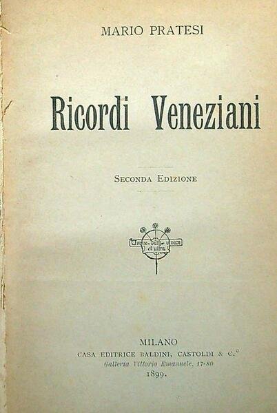 Ricordi veneziani
