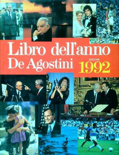 Libro dell'anno De Agostini 1992