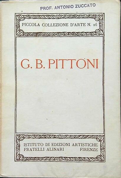 G.B. Pittoni | Immagine principale