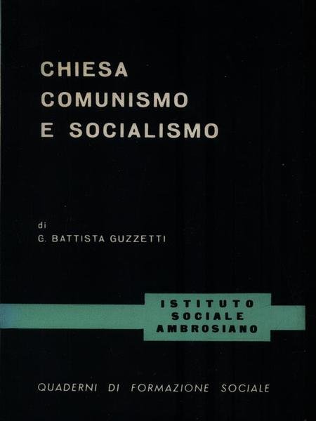 Chiesa comunismo e socialismo