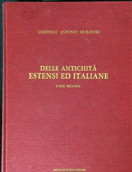 Delle antichita' estensi ed italiane 2vv