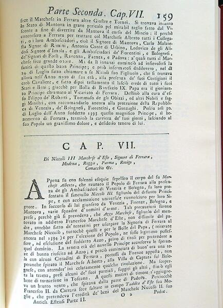 Delle antichita' estensi ed italiane 2vv