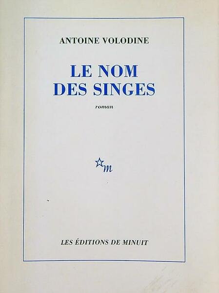 Le nom des singes