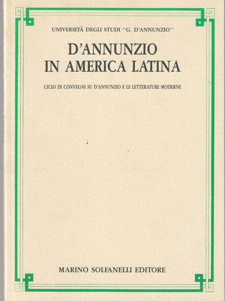 D'Annunzio in America Latina