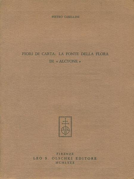 Fiori di carta La fonte della flora