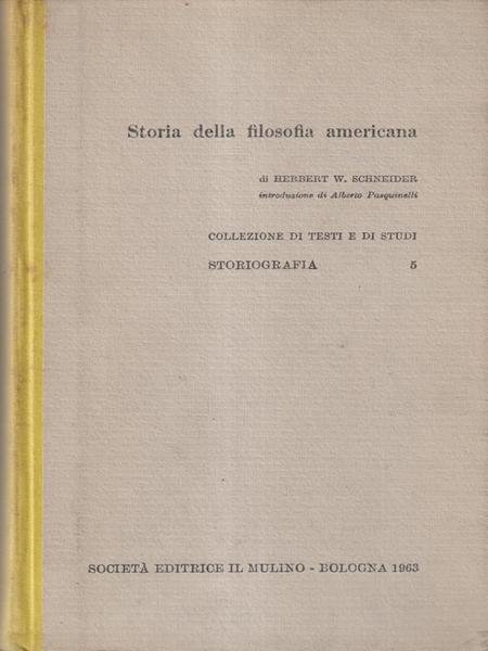 Storia della filosofia americana