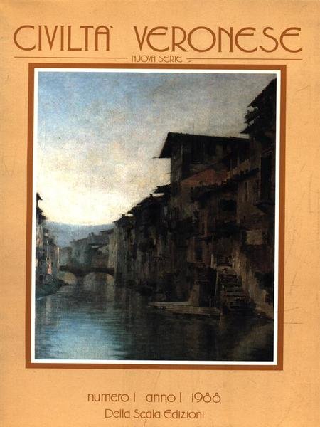 Civilta' veronese. Numero 1 Anno I/1988 | Immagine principale