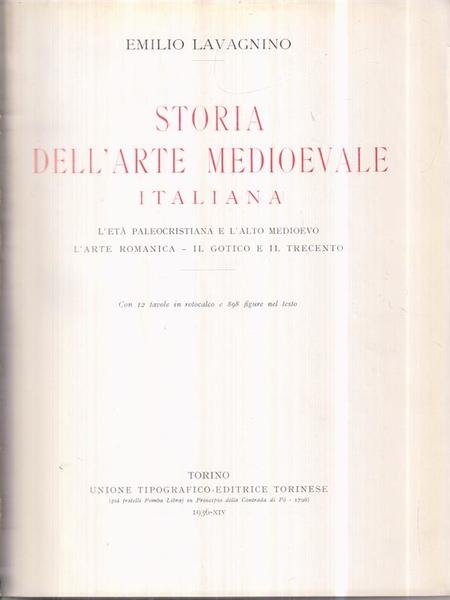 Storia dell'arte medioevale italiana