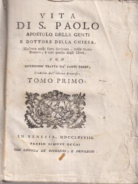 Vita di S. Paolo apostolo delle genti e dottore della …