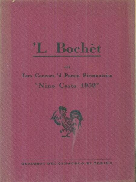 'L Bochet del ters concors 'd Poesia Piemonteisa Nino Costa …