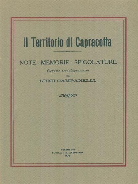 Il territorio di Capracotta | Immagine principale