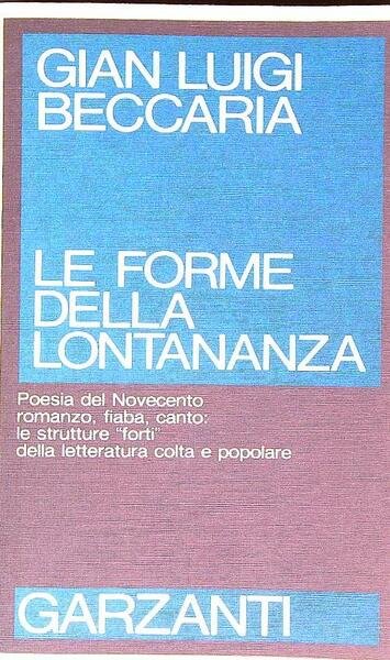 Le forme della lontananza