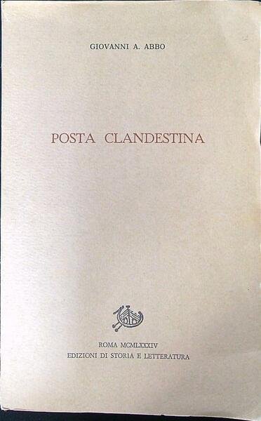 Posta clandestina
