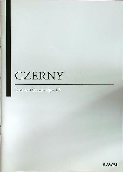 Czerny Etudes de Mecanisme Opus 849
