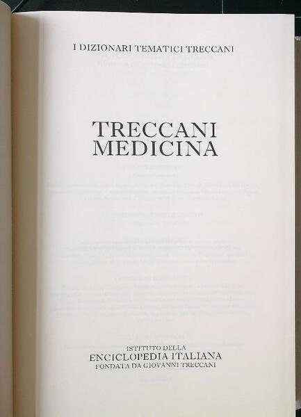 Treccani medicina 2 vv