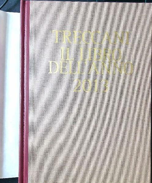 Treccani: il libro dell'anno 2013