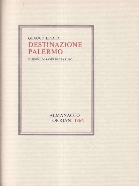 Destinazione Palermo -  Almanacco Torriani 1966