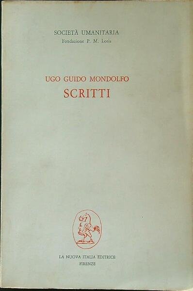 Scritti.