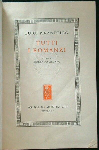 Tutti i romanzi