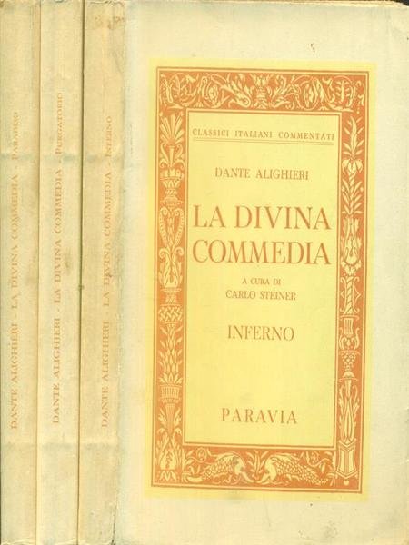 La Divina Commedia 3 vv