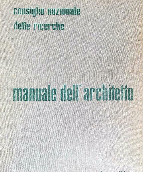 Manuale dell'architetto