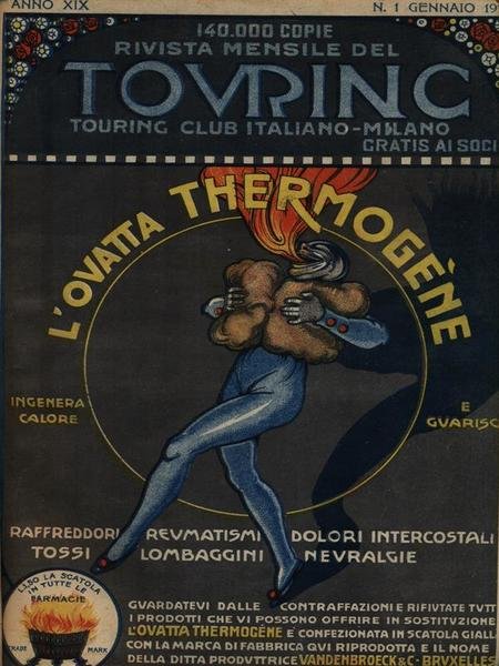 Touring Club 1913 - Annata compleata + 2 Volumi 'Lazio' | Immagine principale